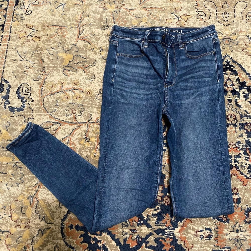American Eagle high waisted skinny jeans
